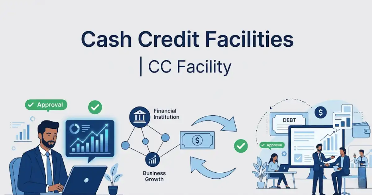 Professional finance blog image featuring Indian business professionals related to cash credit facilities | cc facility - terkar capital our cash credit facilities provide flexible financing options tailored to meet your specific nee, with finan
