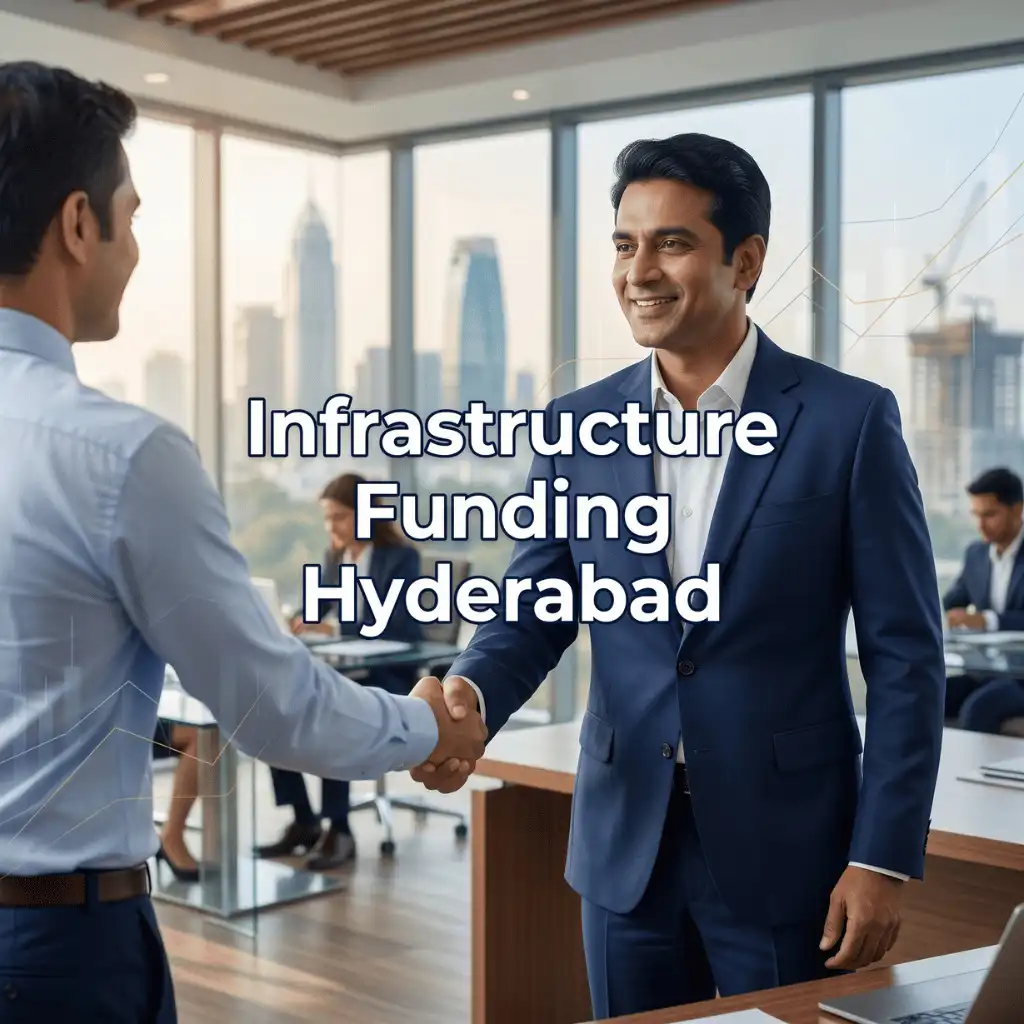 Indian professionals in business finance with subtle financial charts and graphs over a soft corporate office backdrop. Clean center space, realistic lighting and a premium corporate style convey business growth, trust and growth.