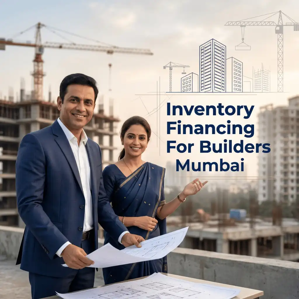 Indian professionals in construction and real estate with subtle building outlines over a soft construction backdrop. Clean center space, realistic lighting and a premium corporate style convey construction growth, trust and growth.