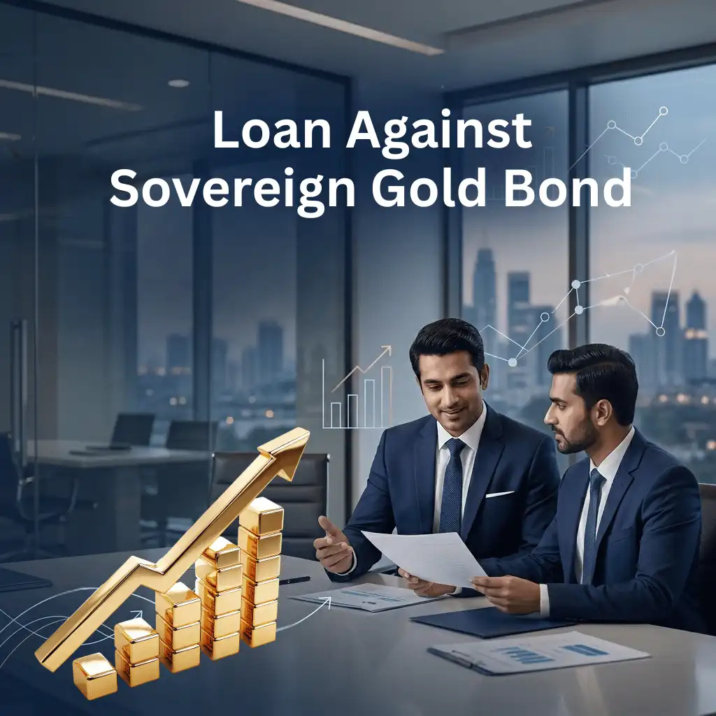 Indian professionals in business finance with subtle financial charts and graphs over a soft corporate office backdrop. Clean center space, realistic lighting and a premium corporate style convey business growth, trust and growth.