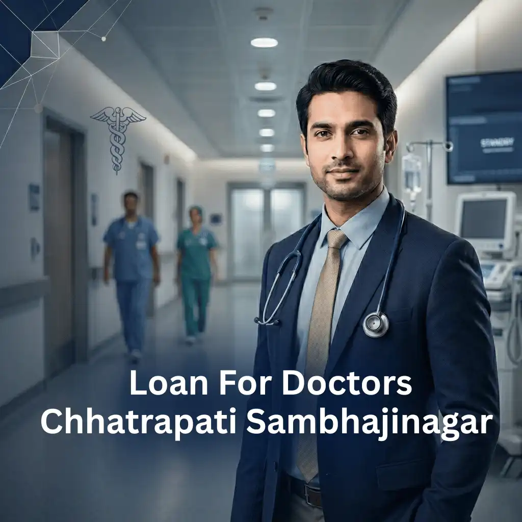 Indian professionals in business finance with subtle financial charts and graphs over a soft corporate office backdrop. Clean center space, realistic lighting and a premium corporate style convey business growth, trust and growth.