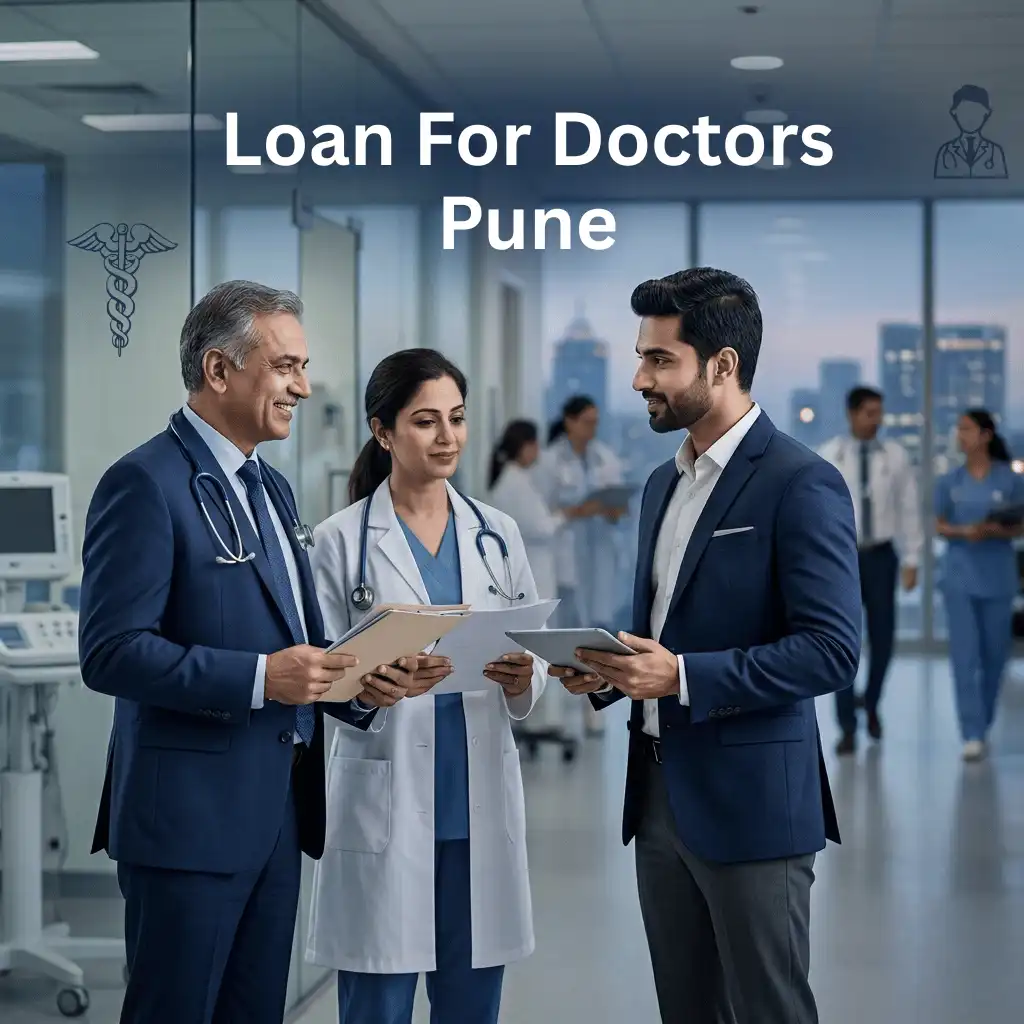 Indian professionals in business finance with subtle financial charts and graphs over a soft corporate office backdrop. Clean center space, realistic lighting and a premium corporate style convey business growth, trust and growth.