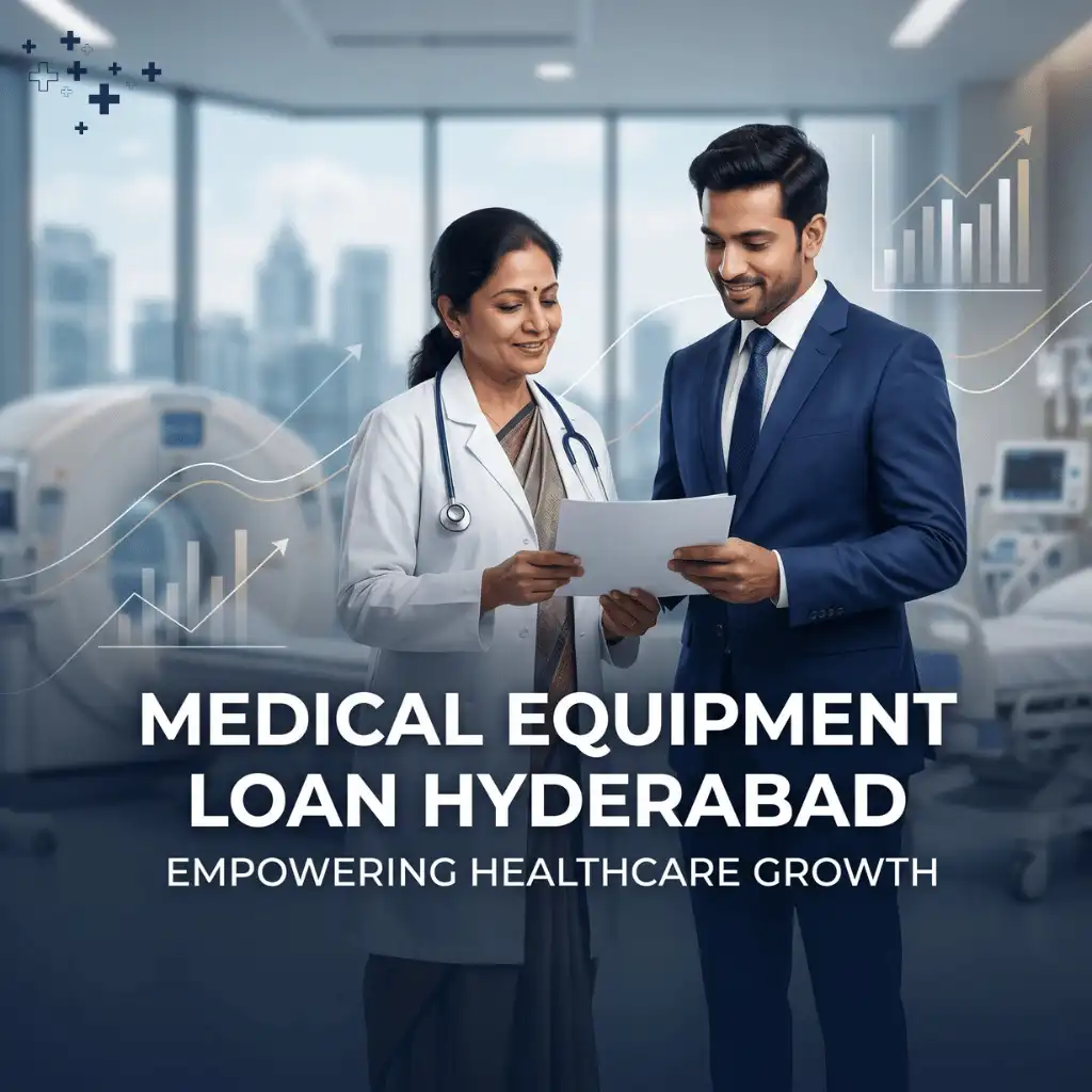 Indian professionals in business finance with subtle financial charts and graphs over a soft corporate office backdrop. Clean center space, realistic lighting and a premium corporate style convey business growth, trust and growth.