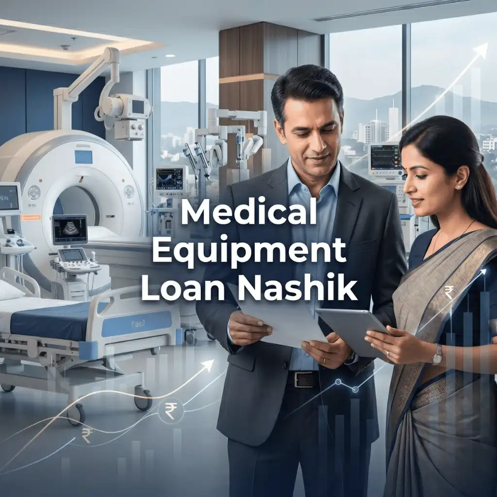 Indian professionals in business finance with subtle financial charts and graphs over a soft corporate office backdrop. Clean center space, realistic lighting and a premium corporate style convey business growth, trust and growth.