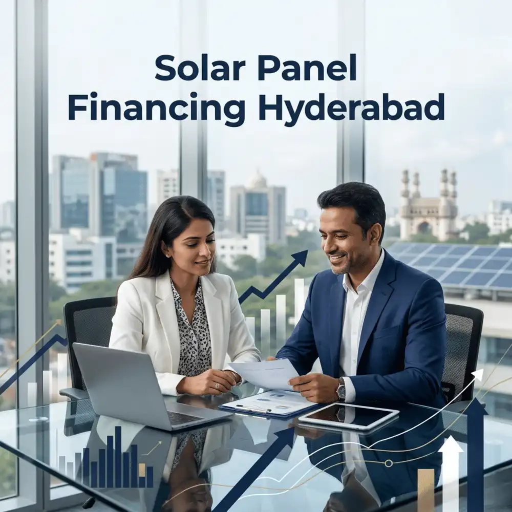 Indian professionals in business finance with subtle financial charts and graphs over a soft corporate office backdrop. Clean center space, realistic lighting and a premium corporate style convey business growth, trust and growth.