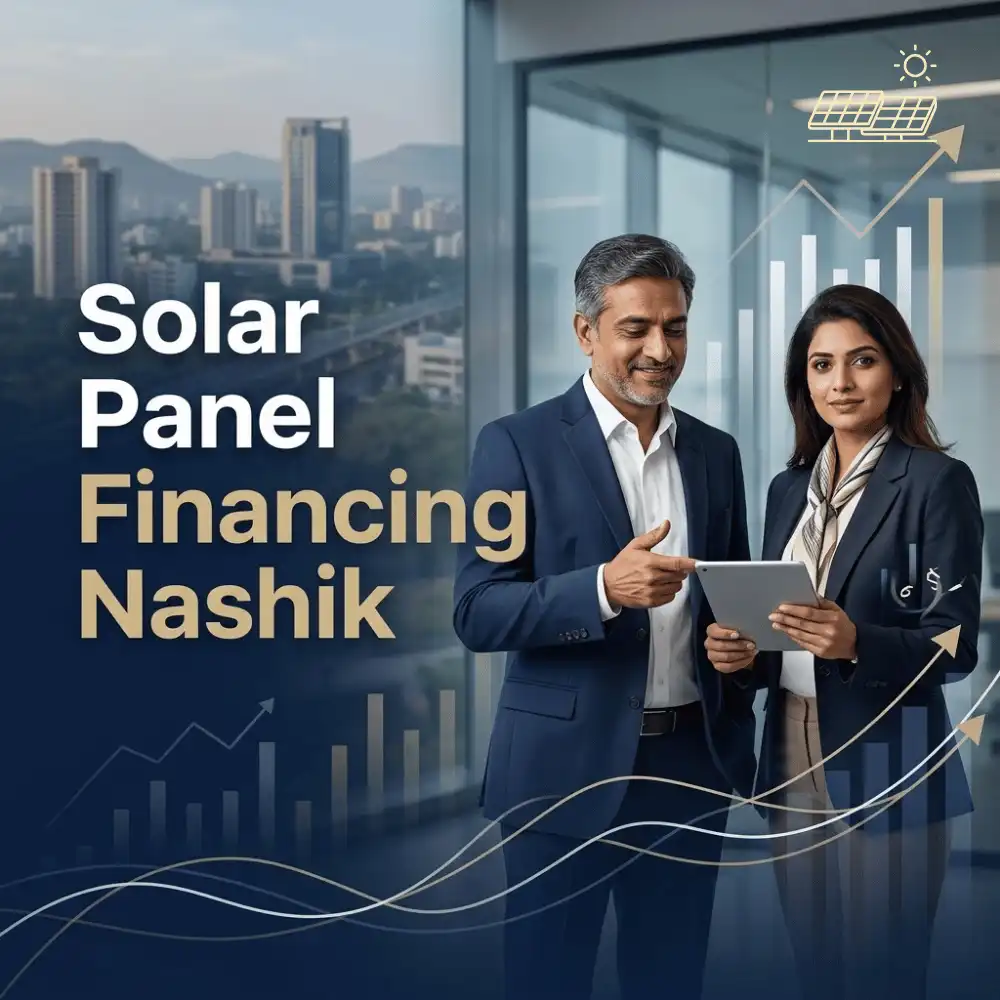 Indian professionals in business finance with subtle financial charts and graphs over a soft corporate office backdrop. Clean center space, realistic lighting and a premium corporate style convey business growth, trust and growth.