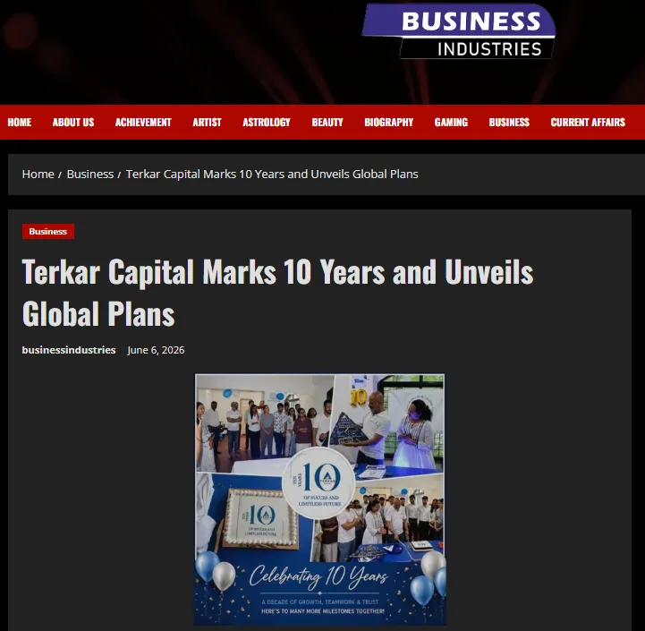 Business Industries site image