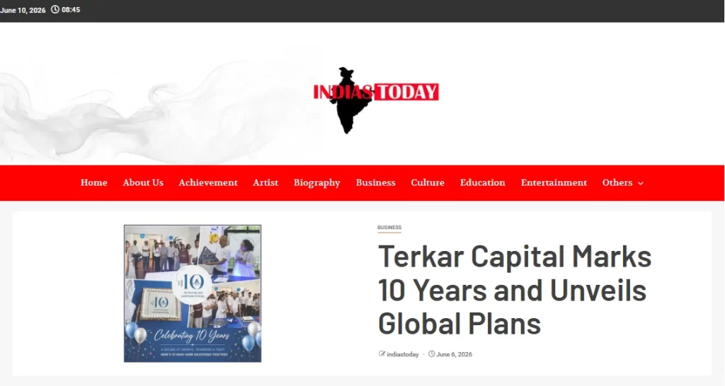 India Today site image